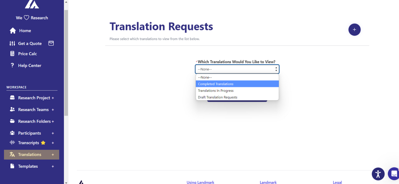 How to download a translation